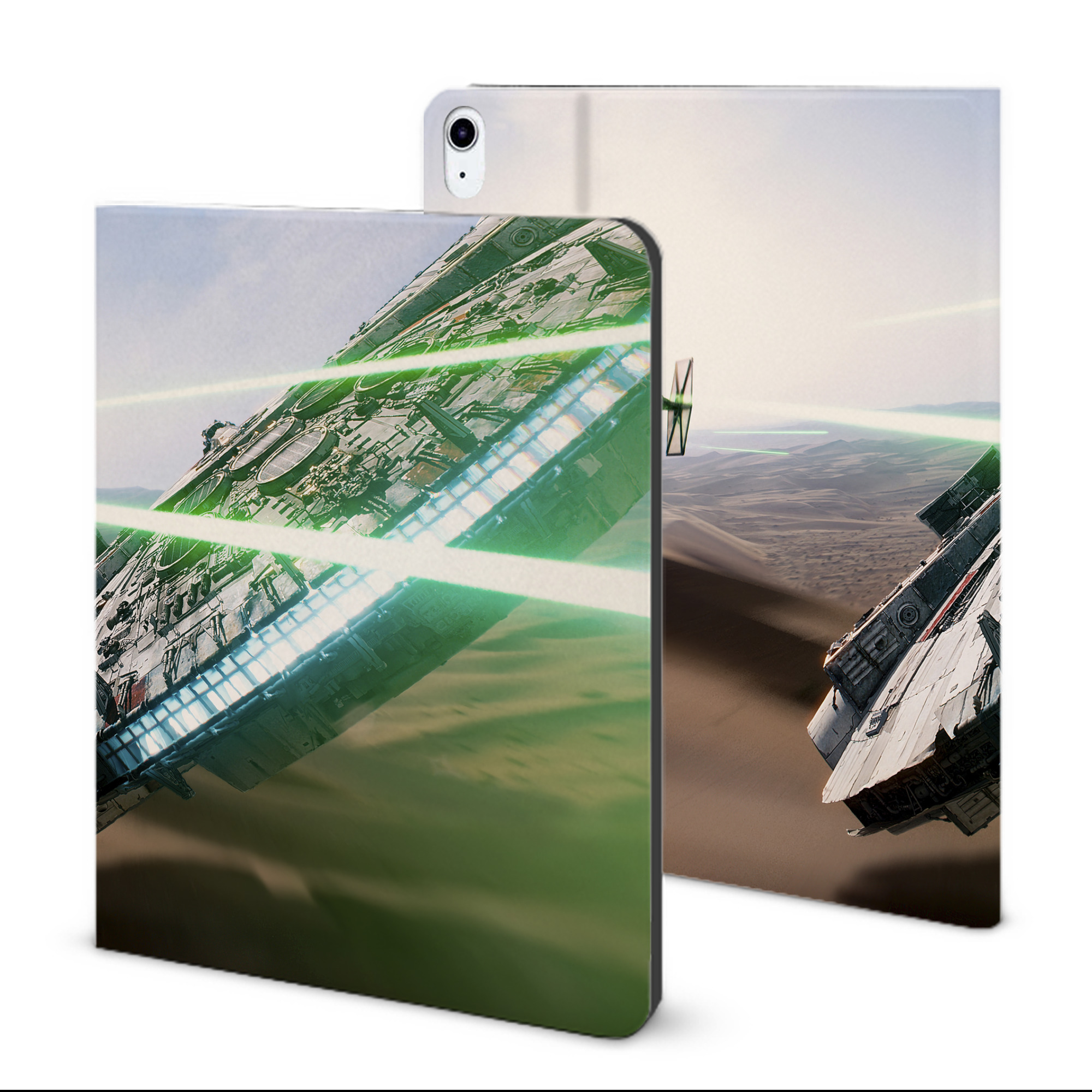 （画像用） スター・ウォーズ Star Wars IPad ケース ブック型 PUレザー TPU 耐衝撃 軽量 薄型 ペン収納なし 全面保護 IPad 各モデル対応